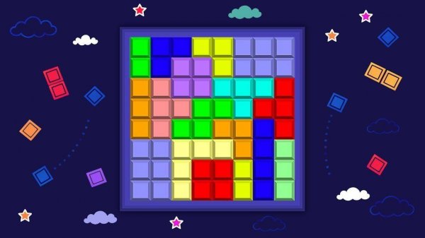Gem Block Match Puzzle
