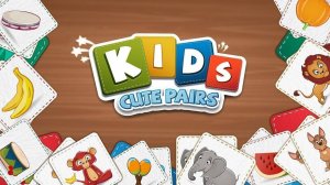 Kids Cute Pairs Memory Game Online