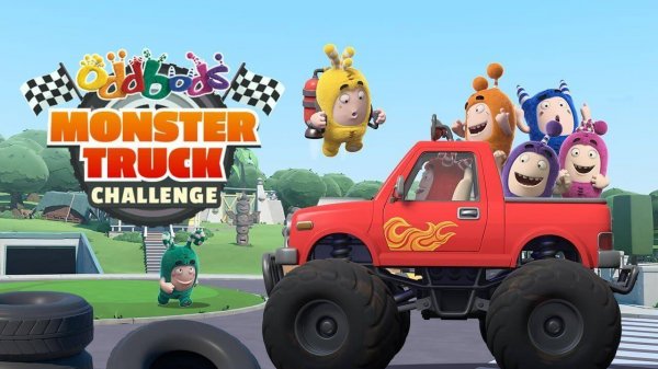 Oddbods Monster Truck Racing Adventure