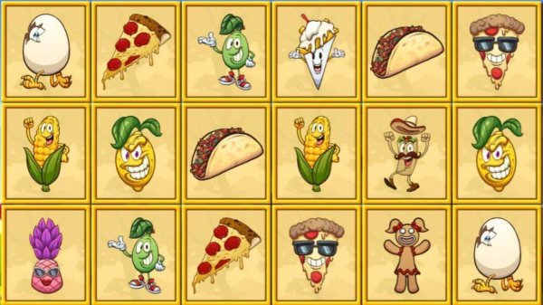 Food Memory Matching Puzzle