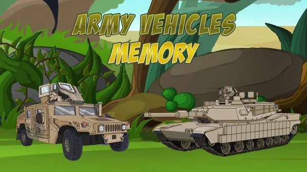 Vehicle Memory Match Puzzle