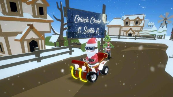 Winter ATV Race Adventure