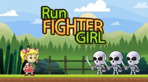 Run Fighter Girl - Action Runner Game