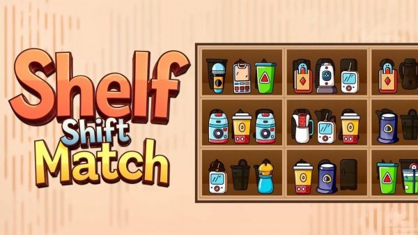 Shelf Shift Match Puzzle
