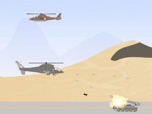 Heli Defence Shooting Game