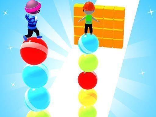 Color Ball Tower Stack Puzzle