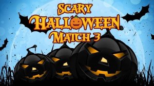 Scary Halloween Match 3 Puzzle Game