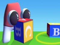 Alphabet Room Maze 3D: Letter Chase Puzzle