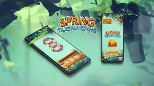 Spring Tiles Matching Online Puzzle Game